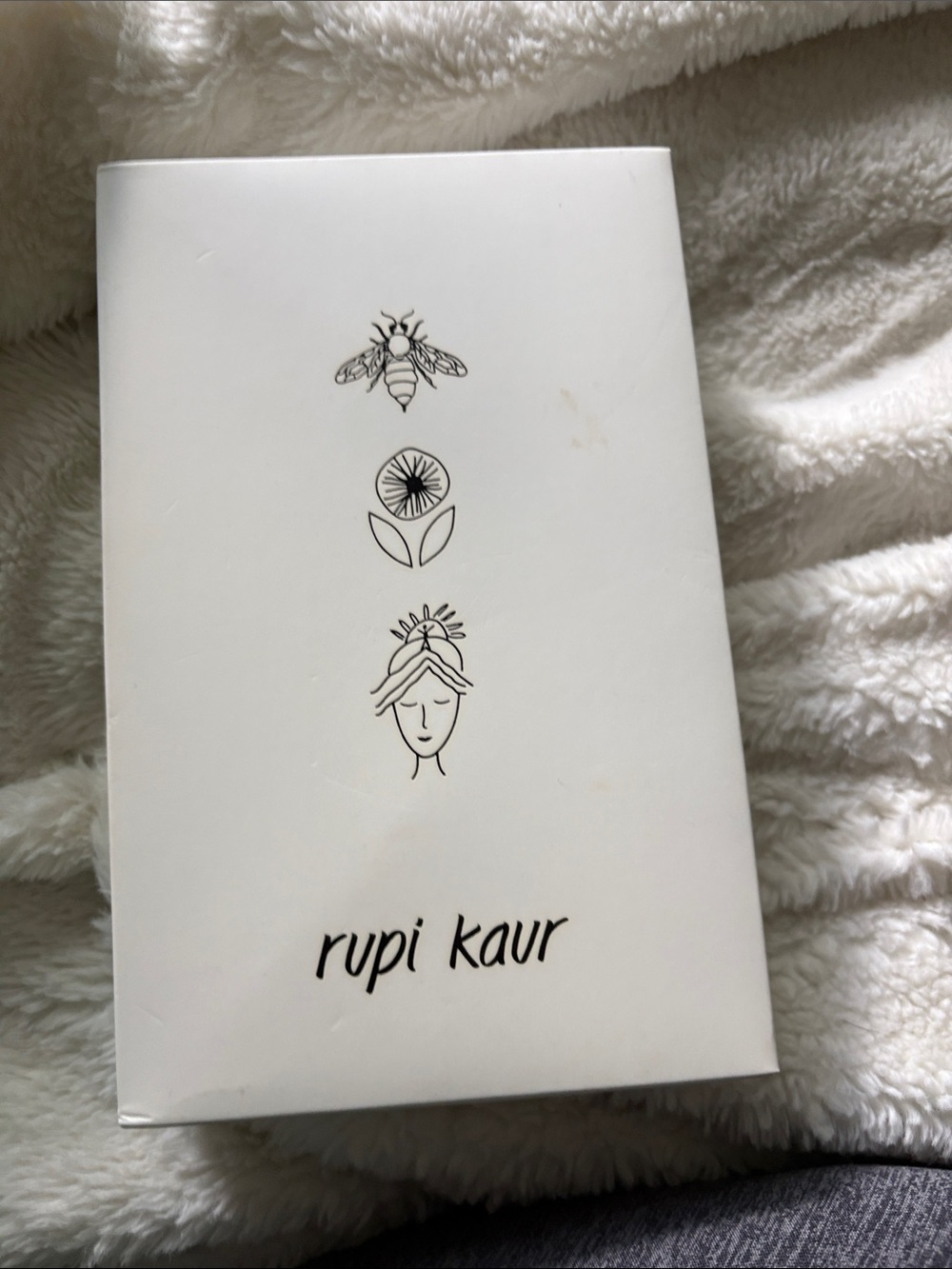 White Women Other - Decorative Notebook with Minimalist Art